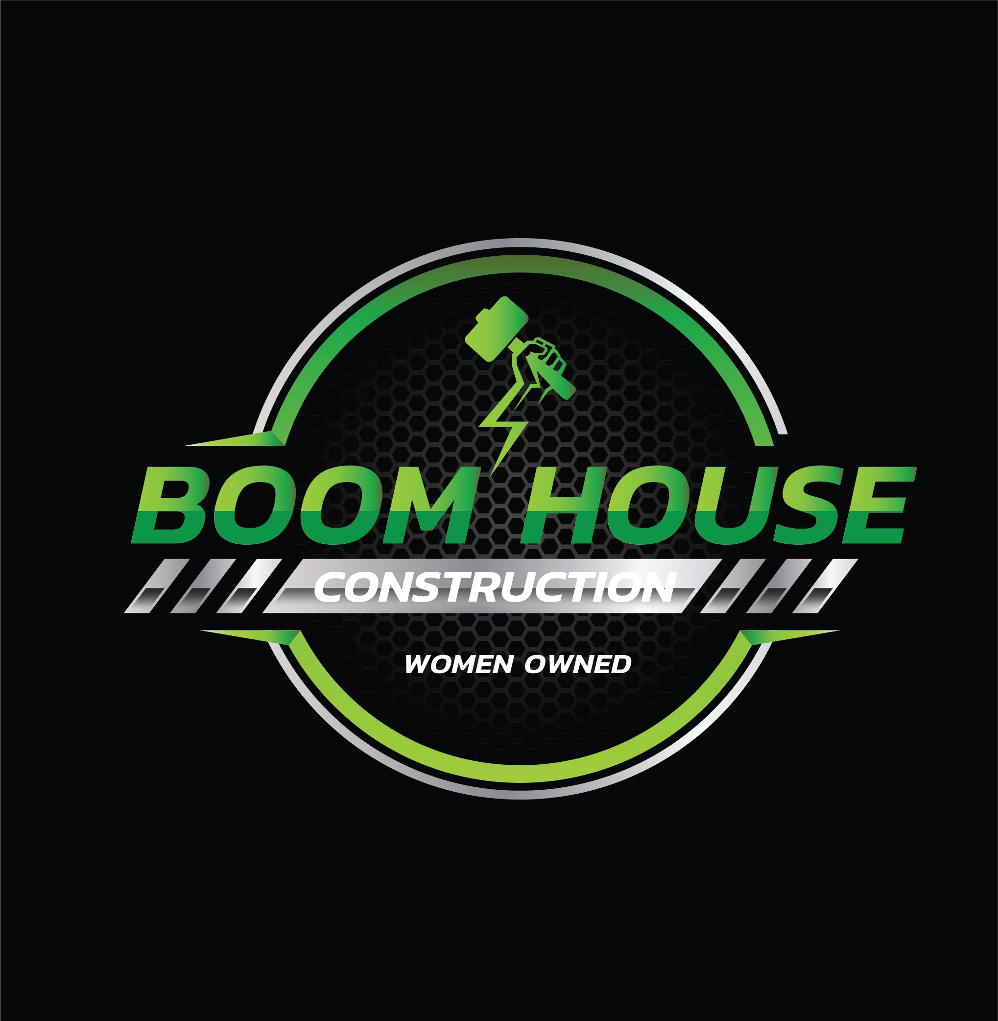 logo for Boom House Roofing