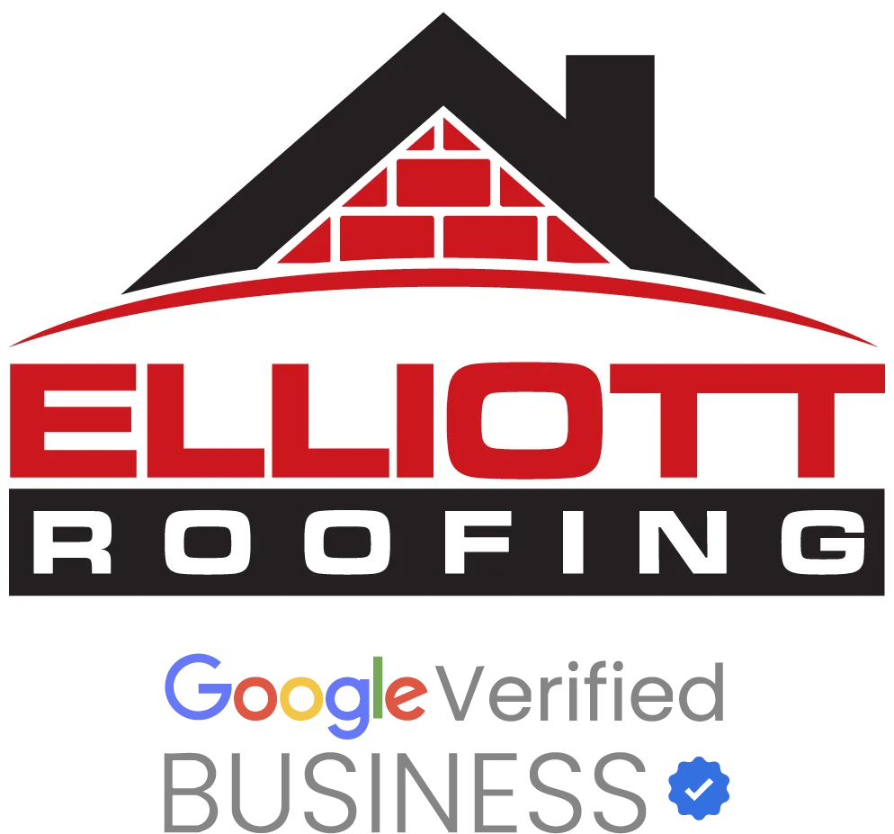 Business logo for Elliott Roofing