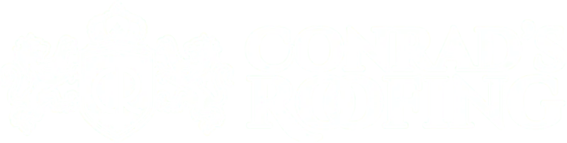 Business logo for Conrad's Roofing